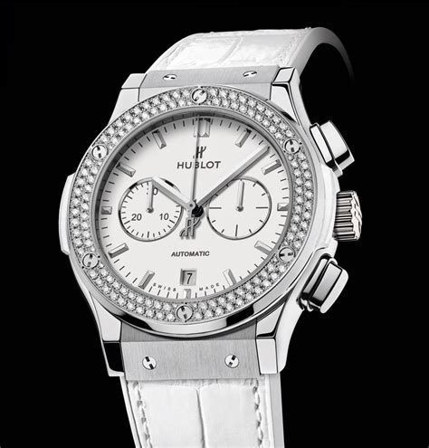 Hublot Classic Fusion Matte White Women's Watch